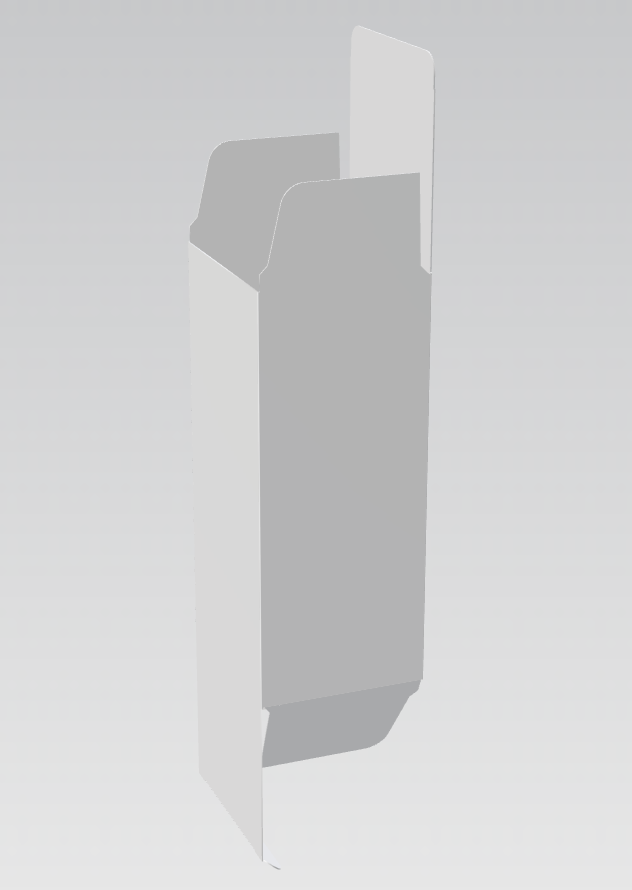 Mini Tuck End Box — dieline